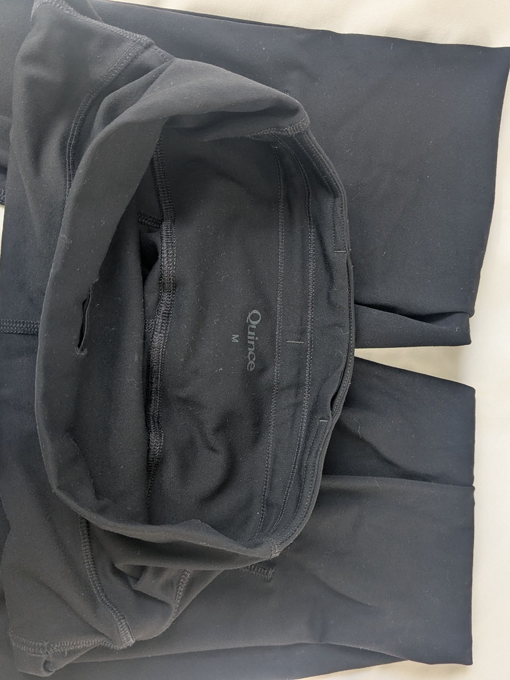 Quince Men's Black Performance Joggers